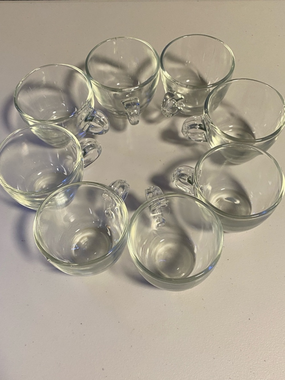 Set of 8 Vintage Punch Glasses